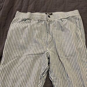 Todd Snyder relaxed cotton leisure pants, size L long, 100% lightweight cotton